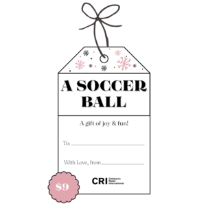 A Soccer Ball Stocking Stuffer